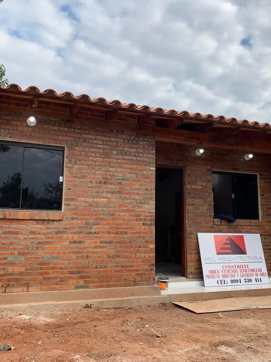 Vivienda de ladrillo visto